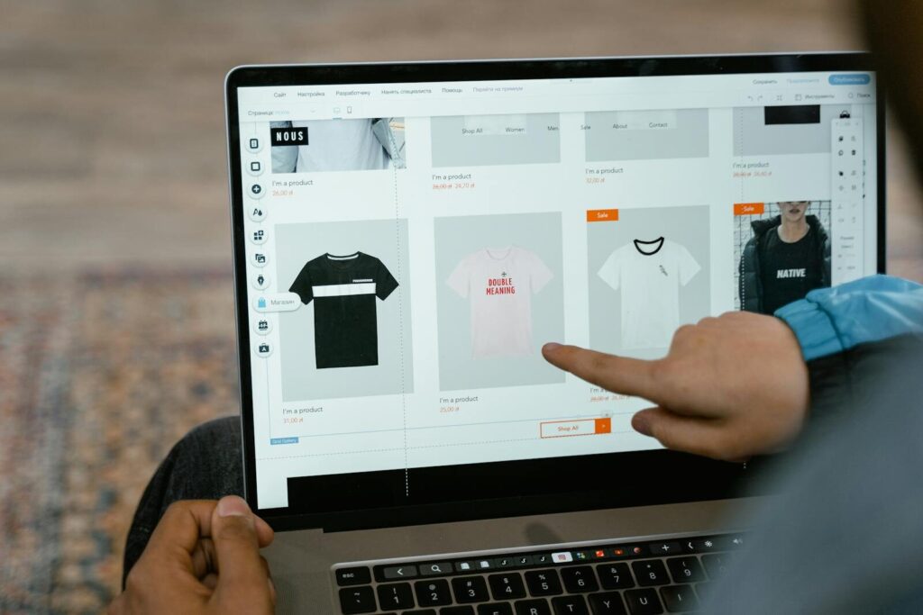 Make money with print on demand using a laptop and t-shirt designs
