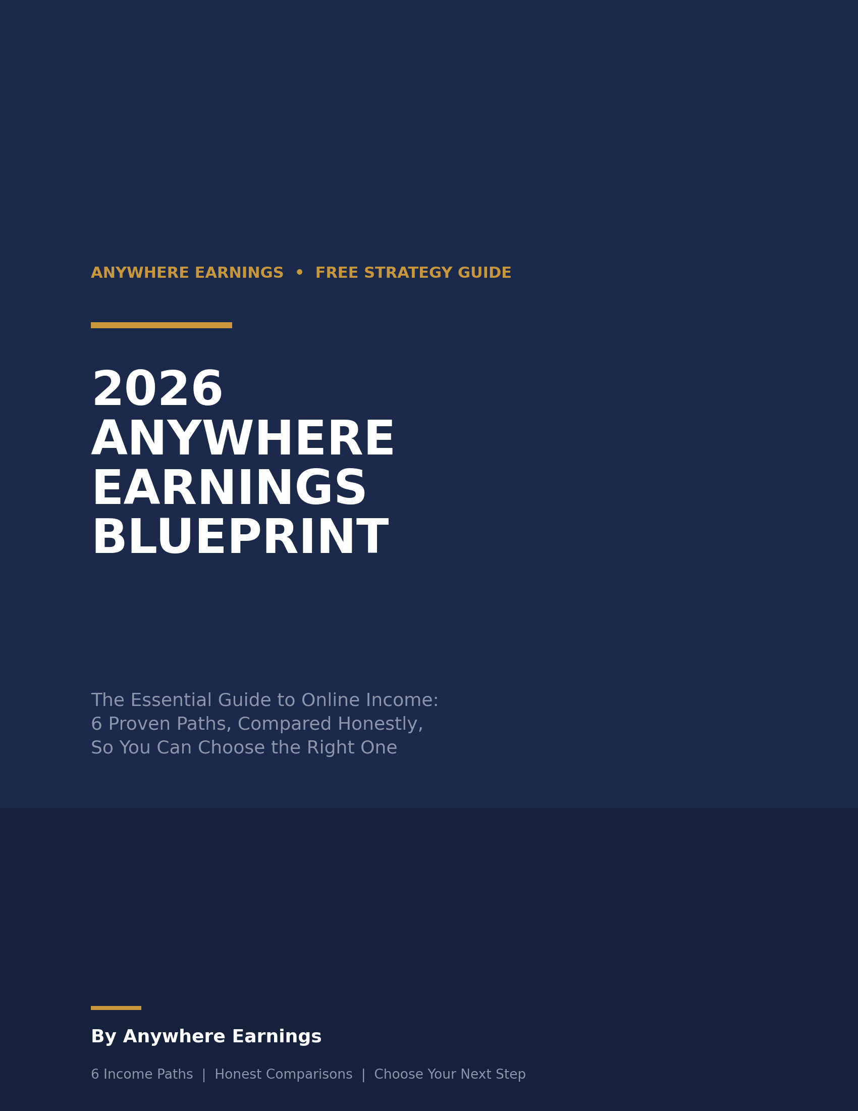 2026 Anywhere Earnings Blueprint cover